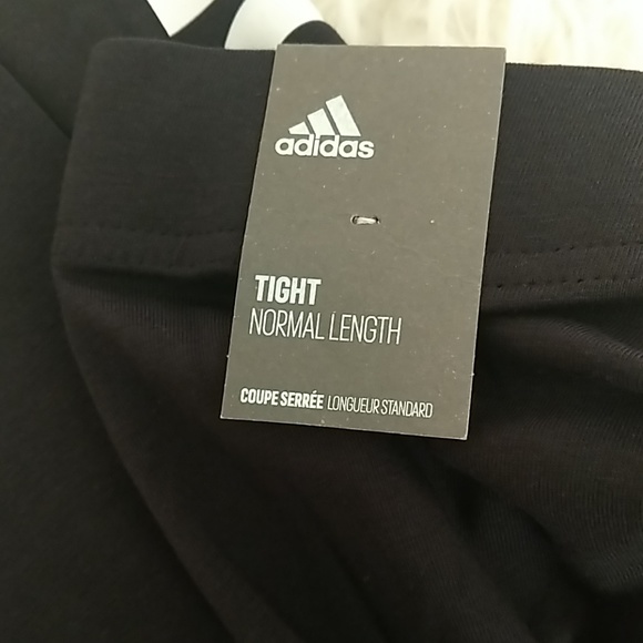 NWT Adidas Essentials linear leggings. Sz Med - Picture 8 of 8